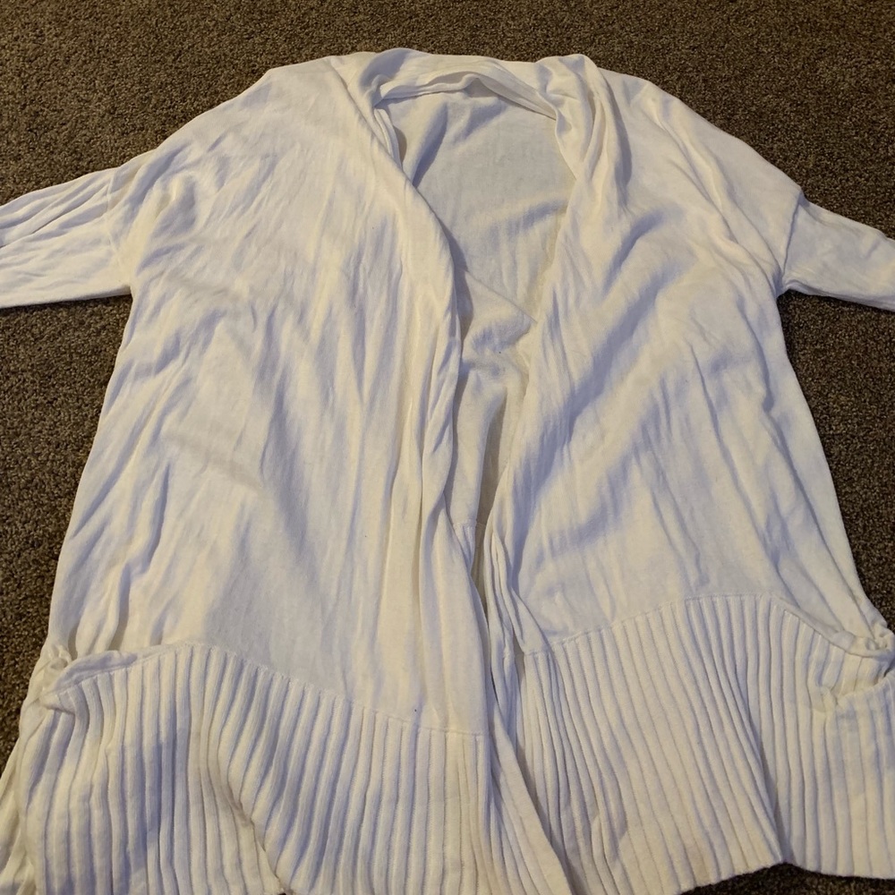 White Michael Kors Cardigan